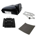 Razor Trunk Backrest Pad Mount Rack Fit For Harley Touring Cvo Road Glide 14-26