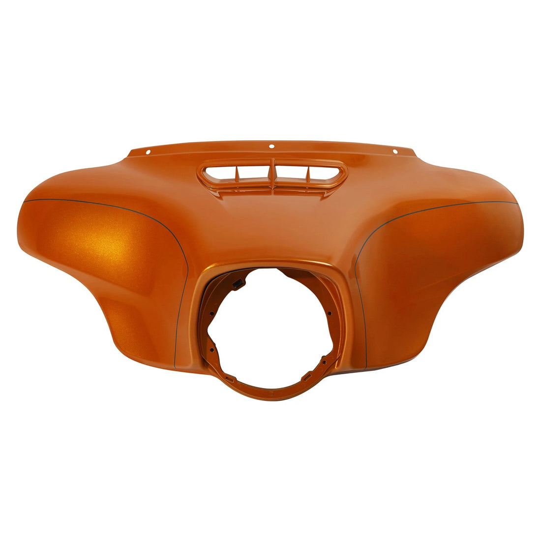 Outer Batwing Fairing Fit For Harley Street Electra Glide 14-24 Amber Whiskey