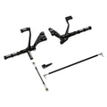 Forward Control Pegs Levers Linkage Fit For Harley Sportster883 1200 04-13 Black