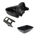 King Trunk Backrest Mount Rack Fit For Harley Touring Road King 2009-13 12