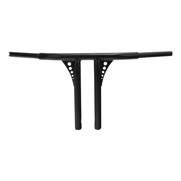 14" Rise 1 1/4" Fat T-Bar Handlebar Fit For Harley Softail Dyna Street Fat Bob