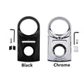 Chrome/Black Dash Panel Insert Cover Fit For Harley Softail Heritage 2000-2017