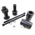 Fit For 2003 2004 2005 2006 Kawasaki Z1000 Frame Sliders Crash Protector Carbon
