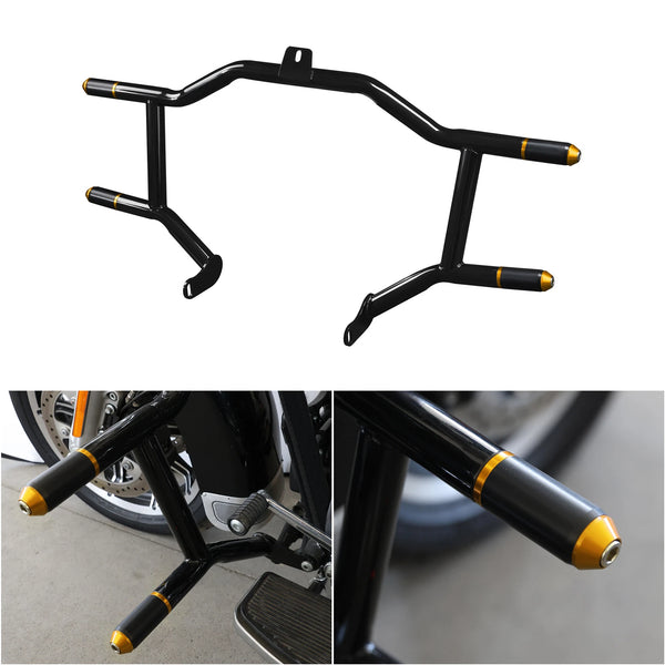 Front Highway Engine Guard Crash Bar Fit For Harley Touring Road Glide 2009-2024