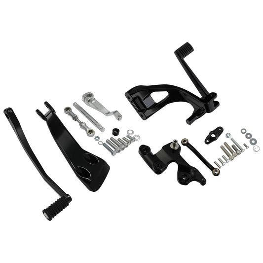 Mid-Controls Shifter Brake Pegs Fit For Harley Sport Glide Flsb Fat Bob 2018-25