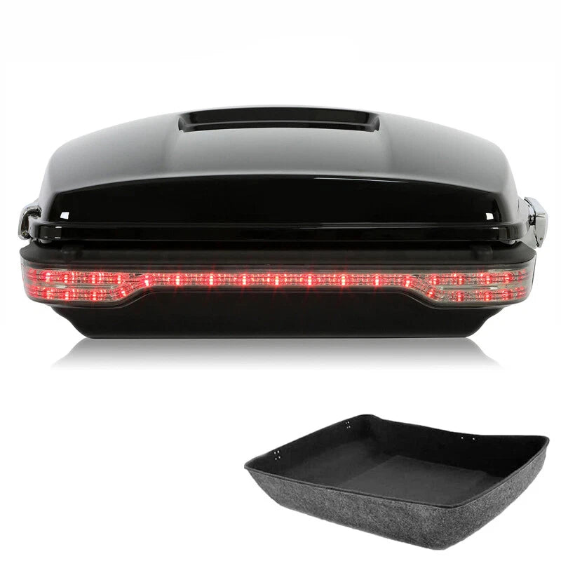 Chopped Trunk Smoked Tail Light Fit For Harley Touring Street Road Glide 14-2026