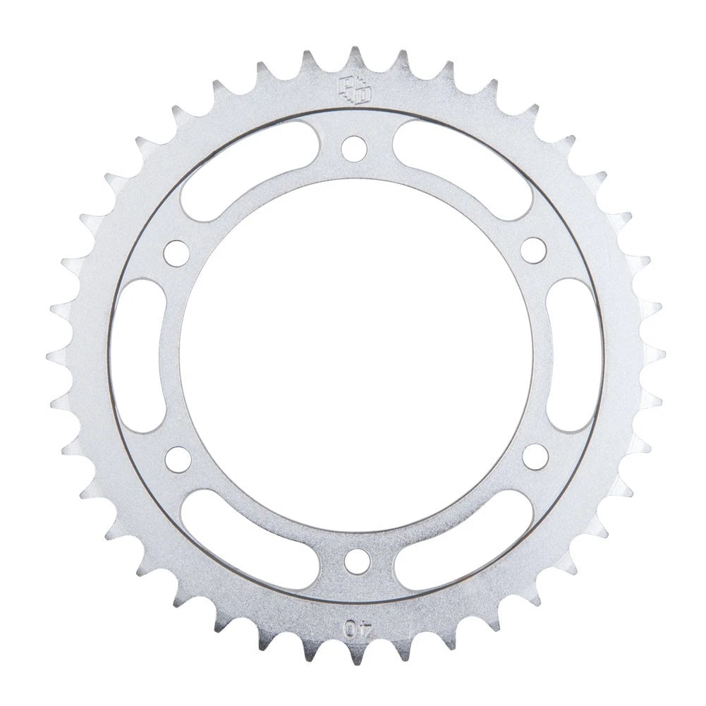 Primary Drive Rear Steel Sprocket 40 Tooth Silver For Honda XR250L 1991-1996