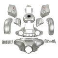Fairings Body Work Kit Fit For Harley Street Glide 2018 2014-2023 Silver Fortune