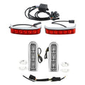 Saddlebags LED Insert Light Brake Turn Lights Fit For Harley Electra Glide 14-24