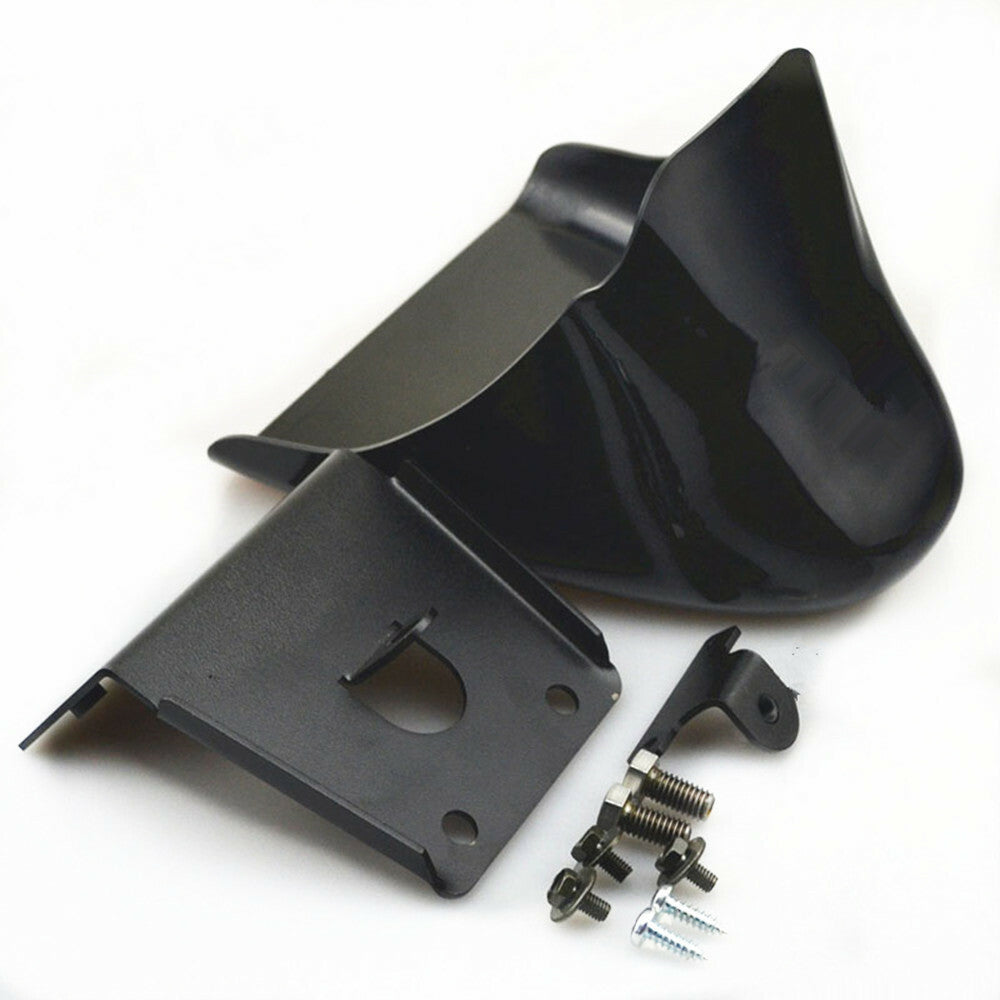 Unpainted Black Chin Fairing Front Spoiler For Harley Sportster XL 883 XL1200