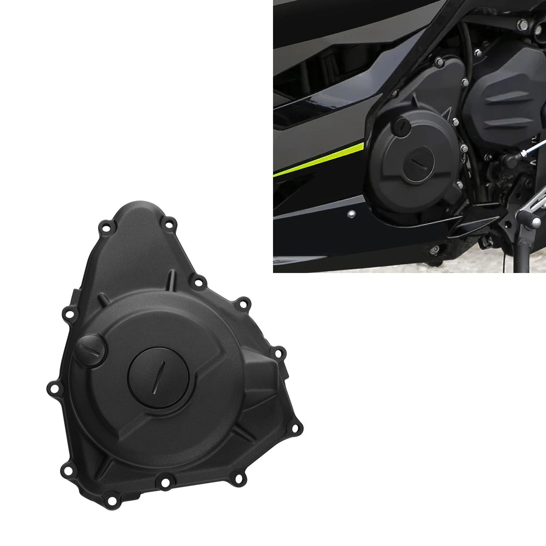 Engine Stator Cover Crankcase Fit For Kawasaki Ninja 400 Z400 2018-2024 2019 US