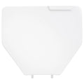 UFO Front Number Plate White For Husqvarna TC 150 (Fuel Injected) 2025