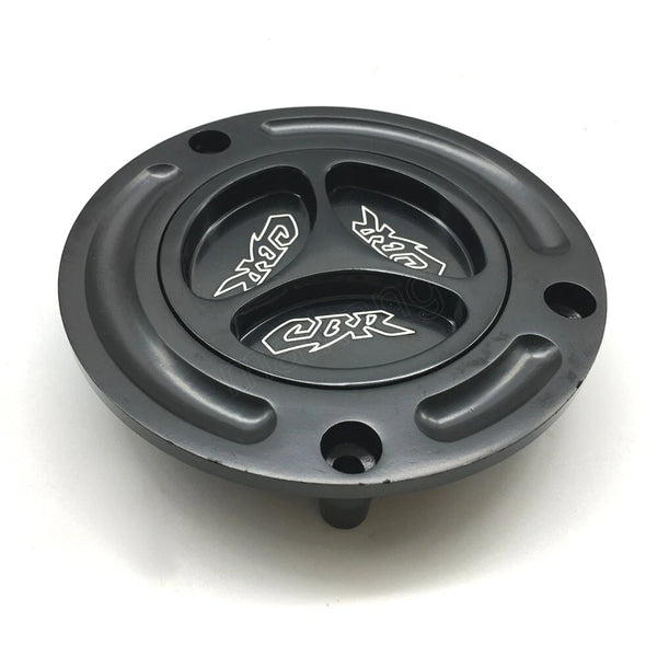 Fit Honda CB600F CB900F CBR250R CBR400RR All Years Black Keyless Fuel Tank Caps