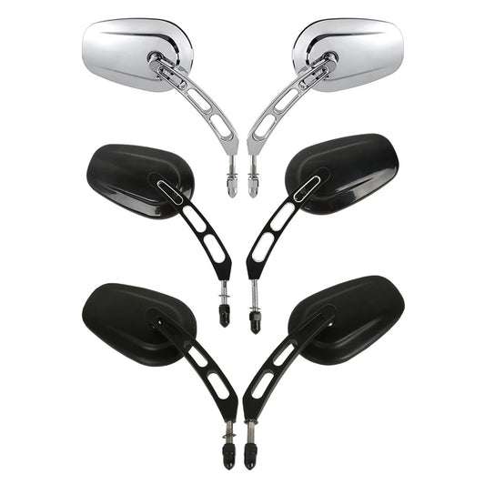 Rearview Mirrors Fit For Harley Touring Street Glide Softail Slim Sportster Dyna