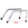 22cm Saddle bag Support Bar Mount Bracket For Yamaha VN VT VTX Suzuki Custom