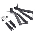 Rear Footrests Foot Peg Bracket For Ducati 848 Evo 1098 S/R 1198 S/R/SP 2007-12