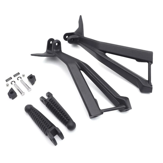 Rear Footrests Foot Peg Bracket For Ducati 848 Evo 1098 S/R 1198 S/R/SP 2007-12
