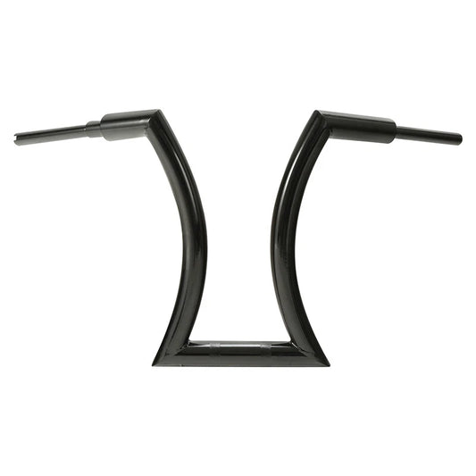 20" Rise 2" Ape Hanger Handlebar Fit For Harley Sportster Iron XL 883 1200 Black