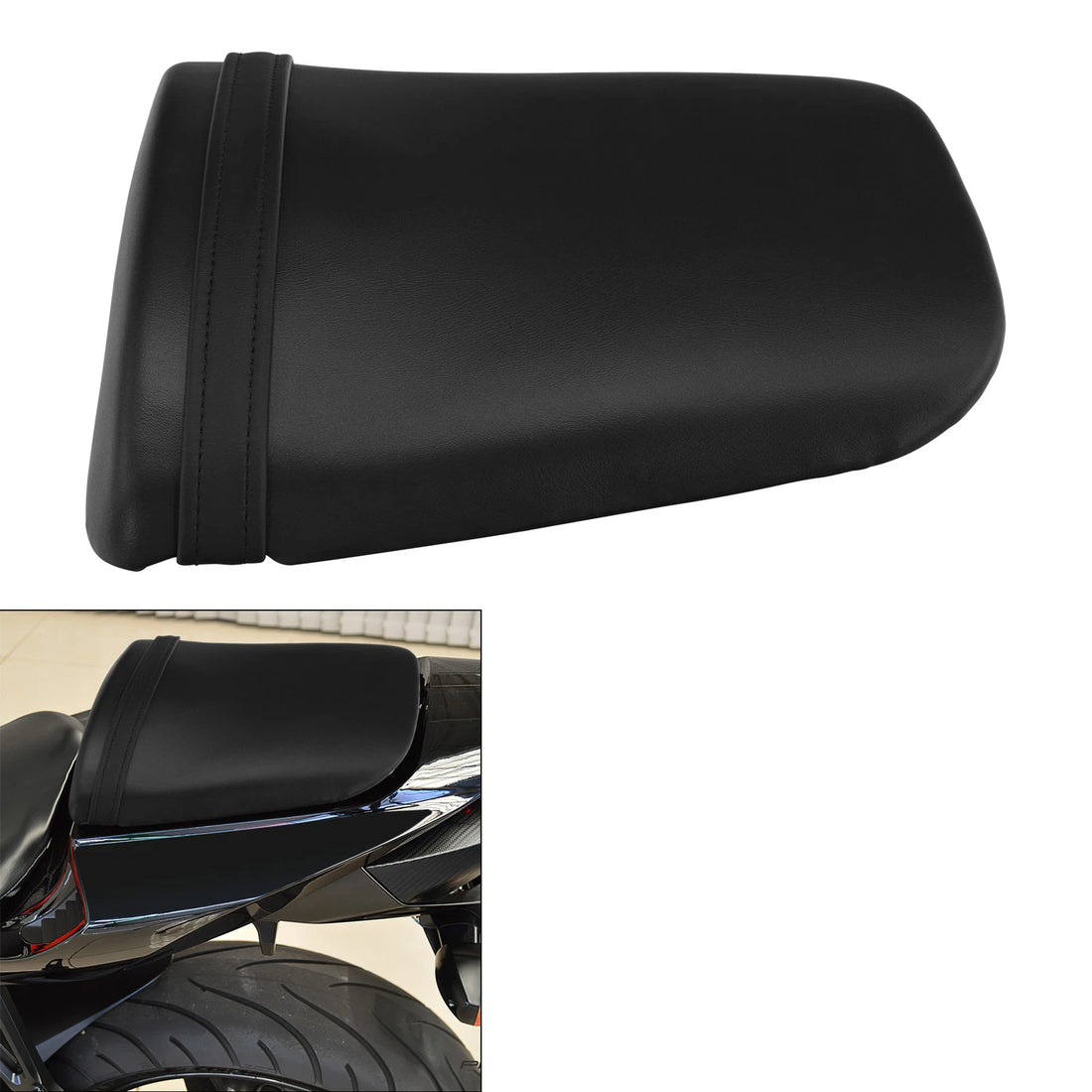 Black Rear Passenger Seat Fit For Honda CBR600RR Cbr 600RR 03-06 CBR1000RR 04-07