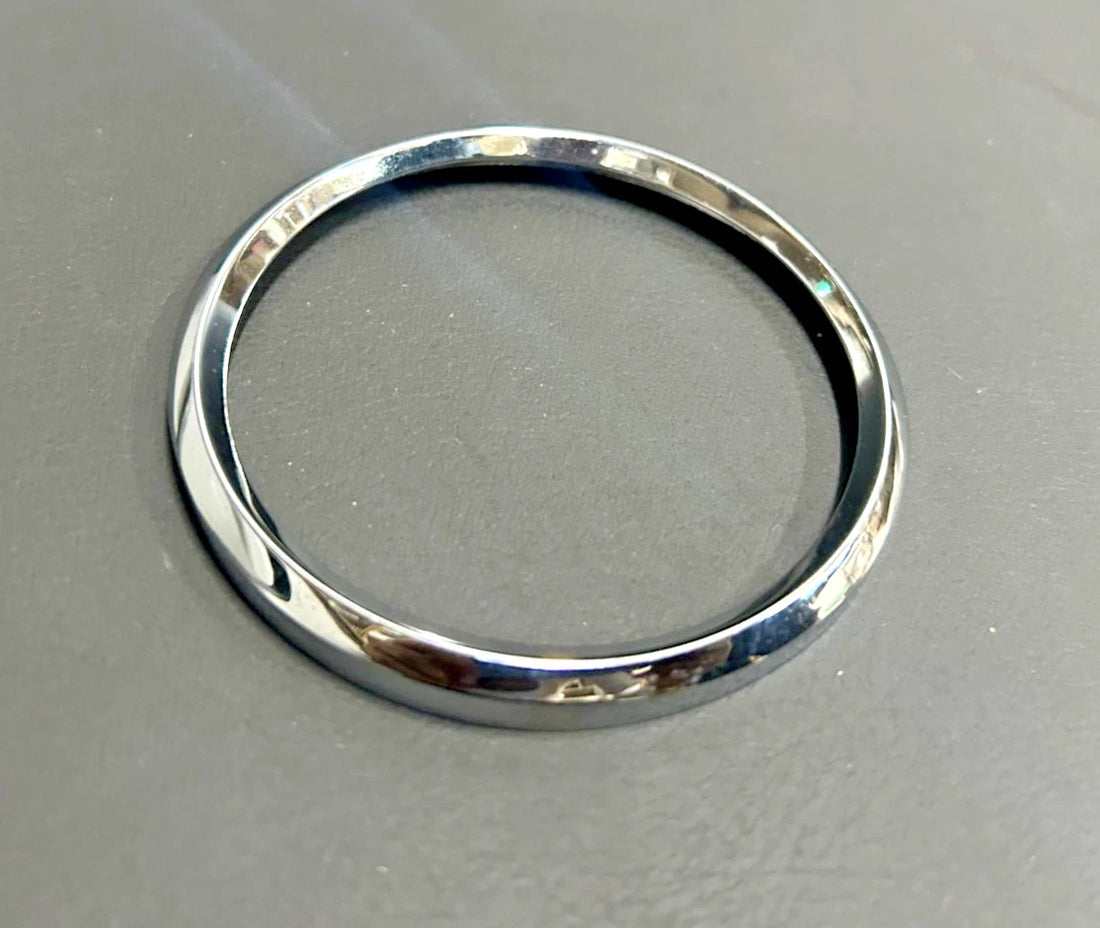 New Original Smith Round Speedo Meter Chrome Rim
