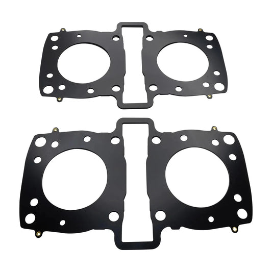 2 Pcs Cylinder Head Gasket For Yamaha VMX1200 85-07 XVZ1200 XVZ12 83-85