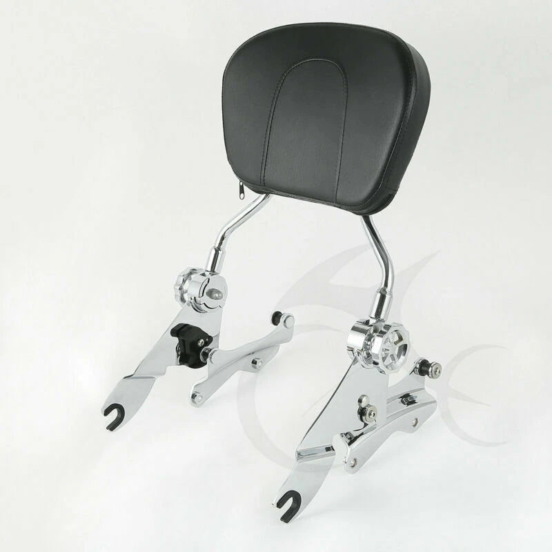 Backrest Sissy Bar 4 Point Docking Kit For Harley Touring Street Glide 2014-2025