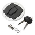 Fuel Gas Tank Cap Cover Keys Fit For Kawasaki Ninja 400 2018-23 ZX-10R 2021-2023