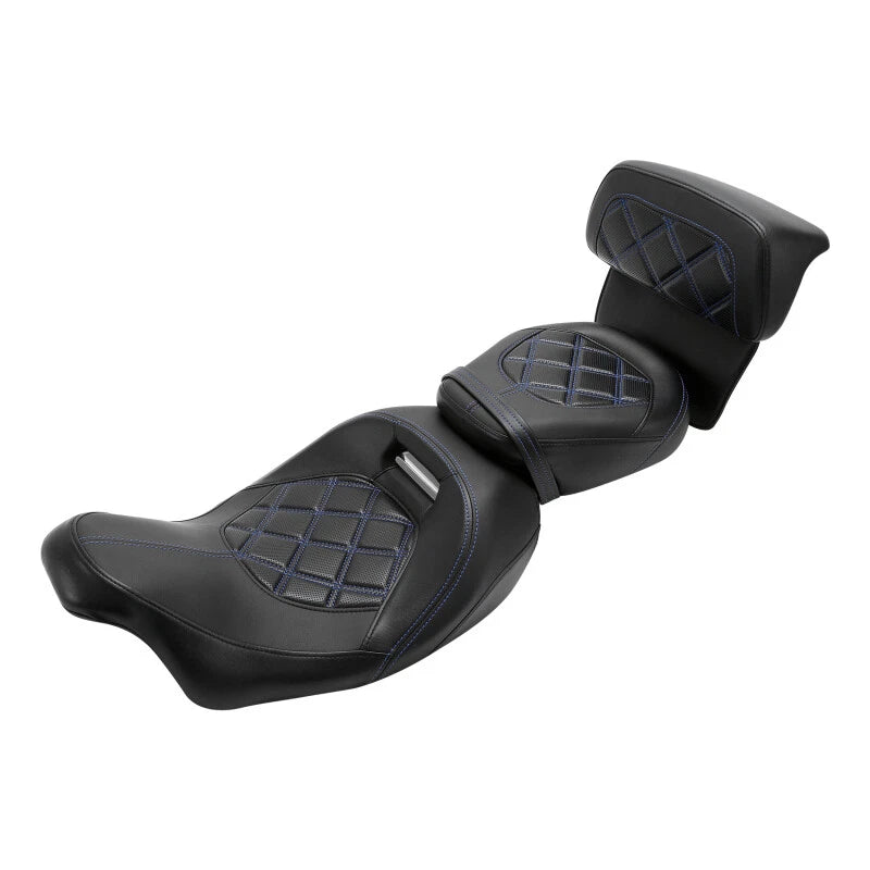 Driver Passenger Seat Backrest Fits For Harley Cvo Street Glide 2014-2023 17 18
