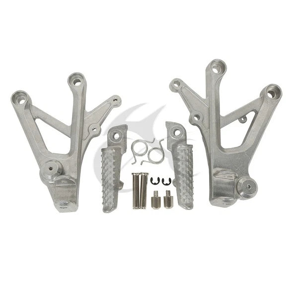 Front Footrest Foot Peg Bracket Fit For Honda CBR600F4 1999-2000 CBR600F4i 01-06