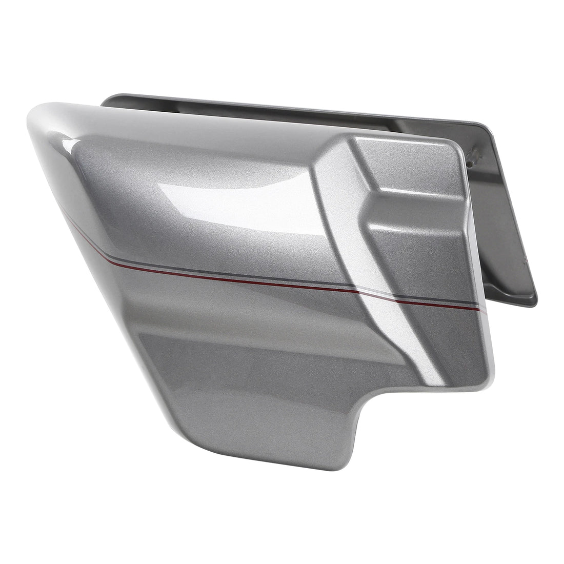 Battery Side Cover Panel Fit For Harley Touring Road King 2009-23 Billet Silver