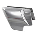 Battery Side Cover Panel Fit For Harley Touring Road King 2009-23 Billet Silver