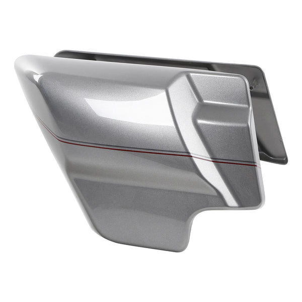 Battery Side Cover Panel Fit For Harley Touring Road King 2009-23 Billet Silver