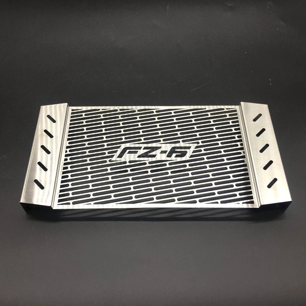 Fit for Yamaha FZ6 FZ6N FZ6S 2004 2005-2010 Radiator Grille Cover Guard Silver
