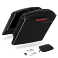5" Stretched Saddlebags 6x9"Speaker Cutout Fit For Harley Electra Glide 93-2013