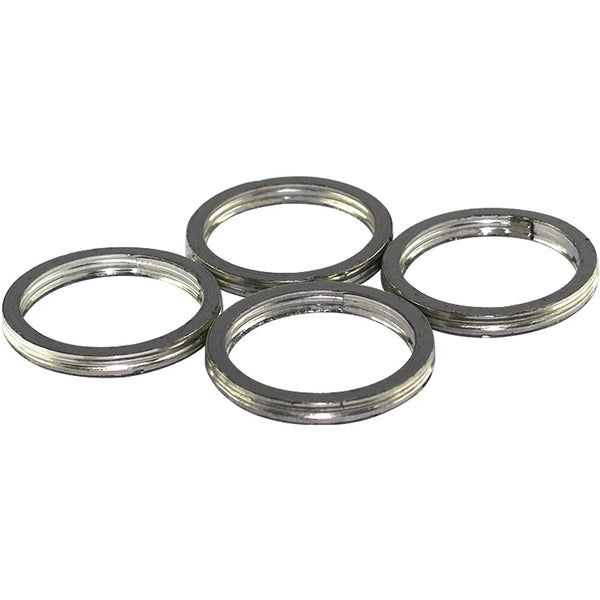 4Pcs Exhaust Pipe Header Gasket For Suzuki JR80 01-02 LT160 03-04 GSF1200 01-03