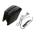 5" Extended Saddlebags w/ Conversion Bracket Fit For Harley Softail Fatboy 84-17