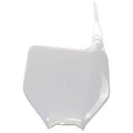 UFO Front Number Plate White For Kawasaki KX250 2003-2007