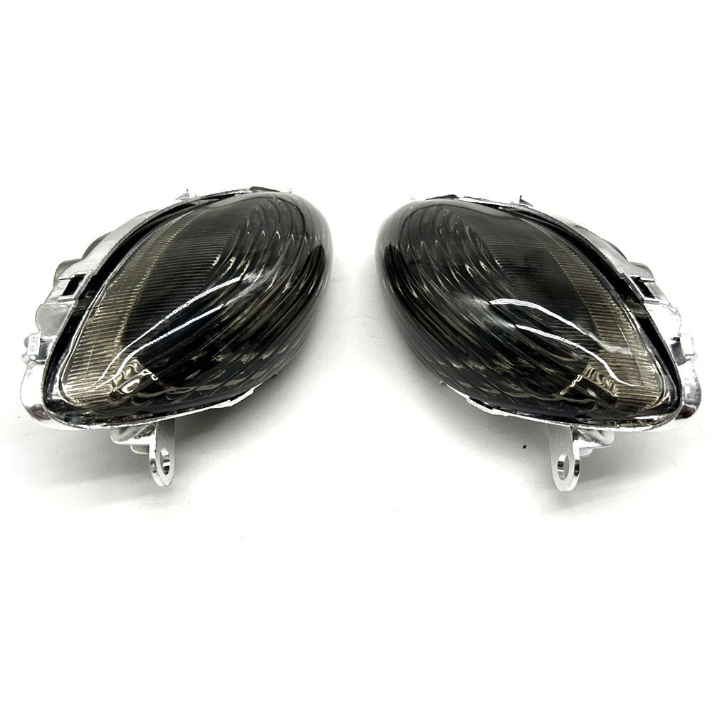 Front Turn Signal Lens Smoke Fit for Suzuki Hayabusa GSX1300R 1999-2006 2007 05
