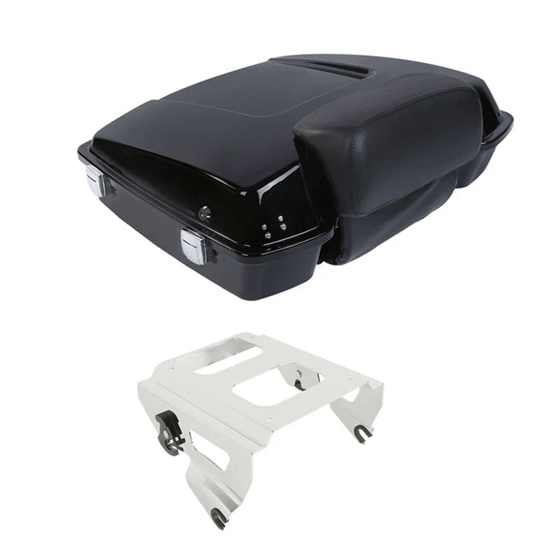 Razor Trunk Solo Mount Rack For Harley Touring Street Road Glide 2009-2013