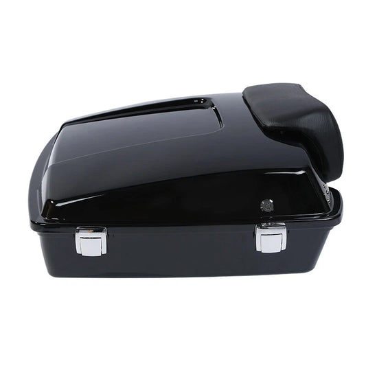 5.5" Razor Trunk with Backrest For Harley Touring Road King Glide 97-13