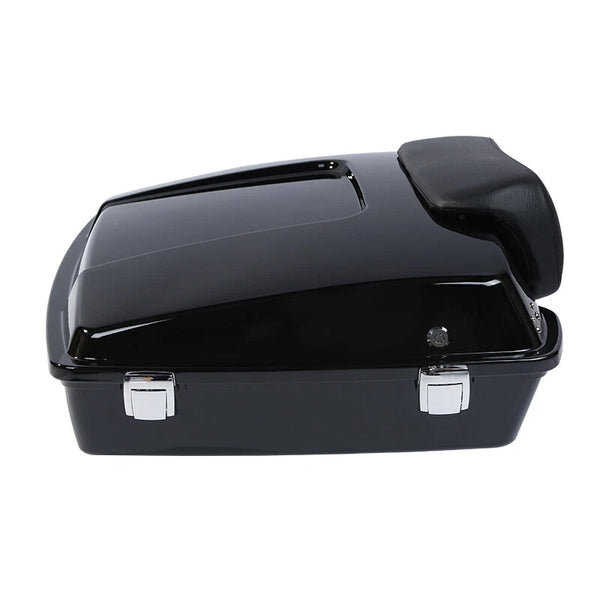5.5" Razor Trunk with Backrest For Harley Touring Road King Glide 97-13