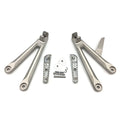 Silver Passenger Rear Foot Peg Bracket Fit for Honda CBR600RR 2005 2006