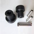 For 1998-2005 Kawasaki Ninja ZX6R ZX9R ZX12R Frame Sliders Crash Protector Black