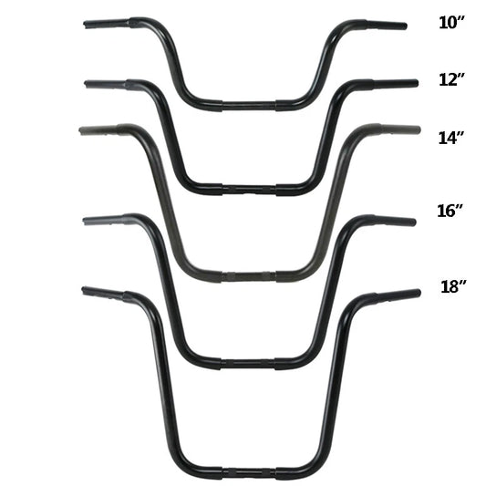 10''/12''/14''/16''/18'' Rise Ape Hanger Handlebar Bars Fit For Harley Flst Fxst