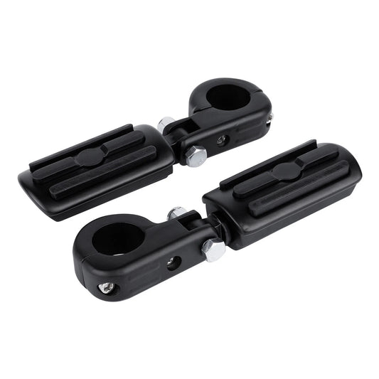 1 1/4'' Highway Engine Bar Foot Peg Clamps Fit For Harley Touring Electra Glide