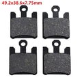 4pcs Front Brake Pad For Kawasaki ZX6RR ZX6R 03-06 ZX10R ZX12R 04-07 GSXR1000