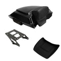 Black Razor Trunk Backrest Mount Rack Fits For Harley Touring Road Glide 14-2026