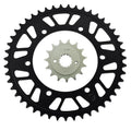 15T 43T Front Rear Sprocket for honda XL400 XL 400 V 1992-1998