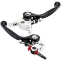Tusk Axis Folding Lever Set Short Black For KTM 525 SX 4-Stroke 2005-2006