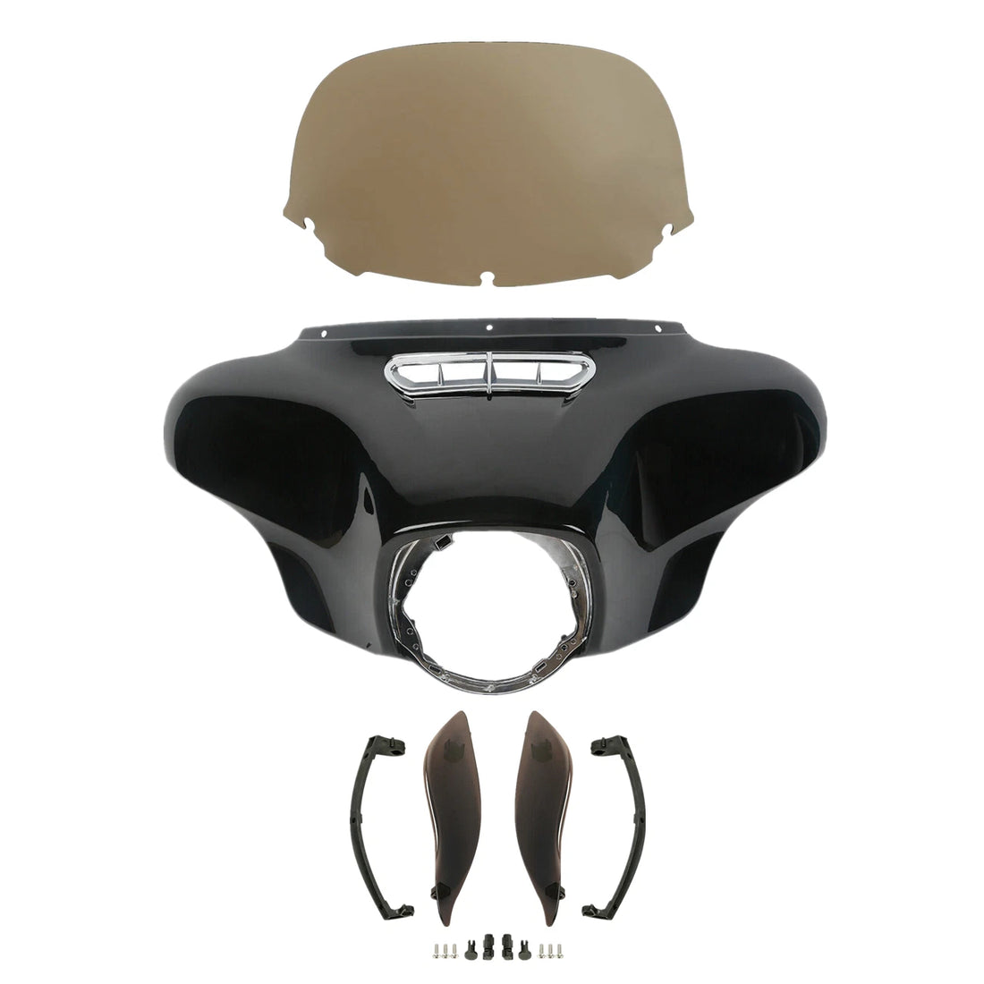 Outer Fairing Windshield & Air Deflector Fit For Harley Street Glide 2014-2023
